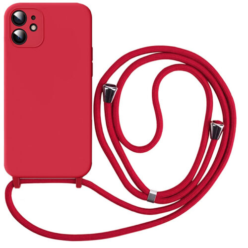 Θήκη Orso Cloud Κορδόνι Red iPhone 12 ΘΗΚΕΣ OEM