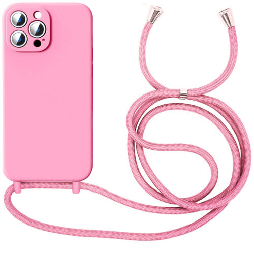Θήκη Orso Cloud Κορδόνι Pink iPhone 12 Pro Max ΘΗΚΕΣ Orso