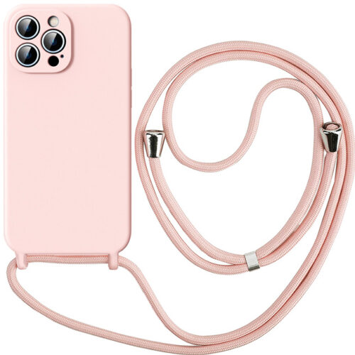 Θήκη Orso Cloud Κορδόνι Pink Sand iPhone 12 Pro Max ΘΗΚΕΣ OEM