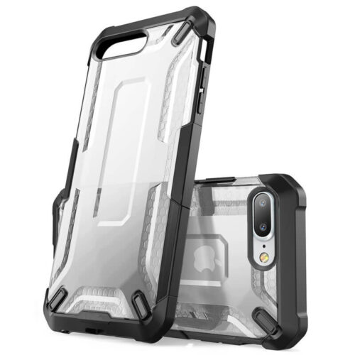 Hybrid Armor Case Clear iPhone 7 Plus/8 Plus ΘΗΚΕΣ OEM