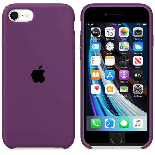 Premium Silicone Case Lilac iPhone 7/8/SE ΘΗΚΕΣ Premium