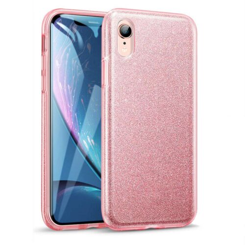 Hybrid Strass Pink Case iPhone XR ΘΗΚΕΣ Forcell