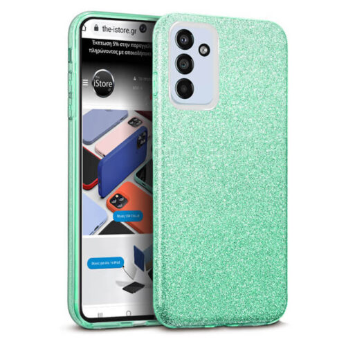 Hybrid Strass Green Case Samsung Galaxy M13/M23 5G ΘΗΚΕΣ OEM