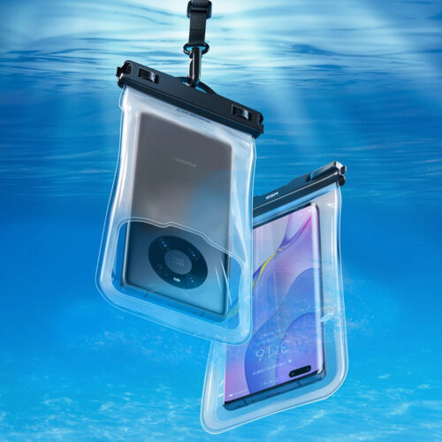 ESR Universal Waterproof Case Black (4894240162170) GADGETS ESR