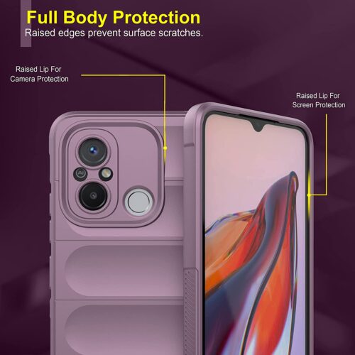 Θήκη Magic Shield Dusty Purple Xiaomi Redmi 12C ΘΗΚΕΣ OEM