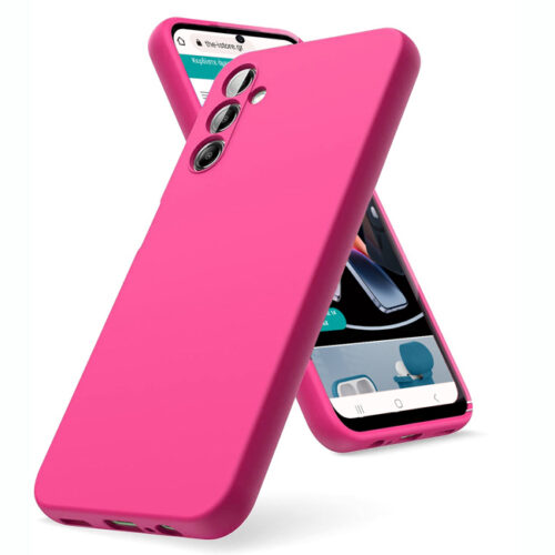 Θήκη Rubber Silk Hot Pink Samsung Galaxy A04s / A13 5G ΘΗΚΕΣ Orso