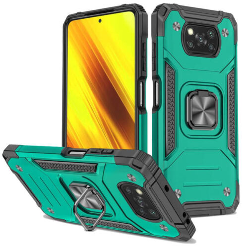 Θήκη Orso Armor Ringstand Green Xiaomi Poco X3 NFC ΘΗΚΕΣ Orso