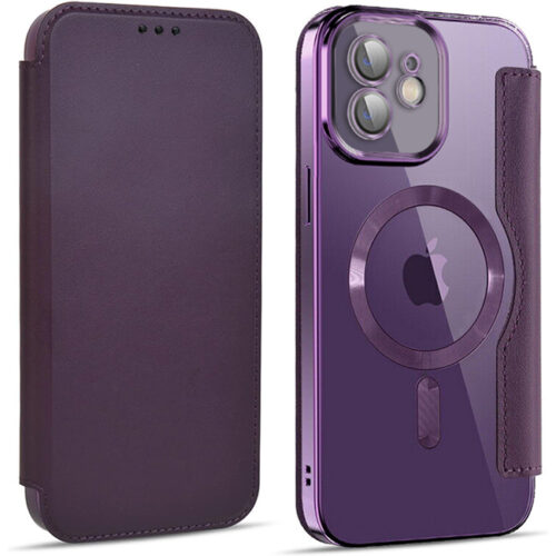 Θήκη Orso Flip Camera Protection Magsafe Bare Look Purple iPhone 11 ΘΗΚΕΣ Orso