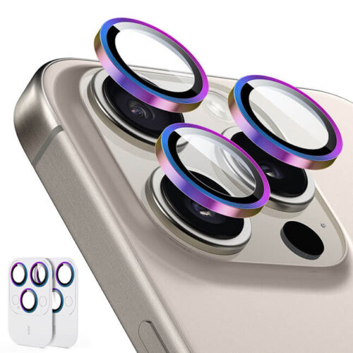 ESR Armorite Tempered Glass Camera Lens Chromatic iPhone 15 Pro/15 Pro Max ΠΡΟΣΤΑΣΙΑ ΟΘΟΝΗΣ ESR