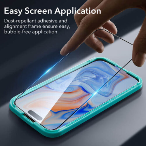 ESR Premium Quality Full Cover Tempered Glass iPhone 15 ΠΡΟΣΤΑΣΙΑ ΟΘΟΝΗΣ ESR