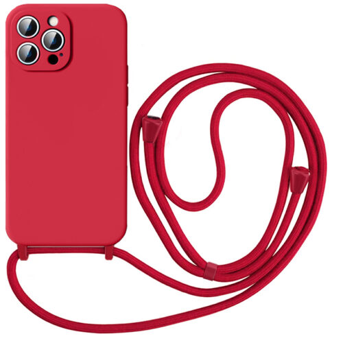 Θήκη Orso Cloud Κορδόνι Red iPhone 15 Pro ΘΗΚΕΣ Orso