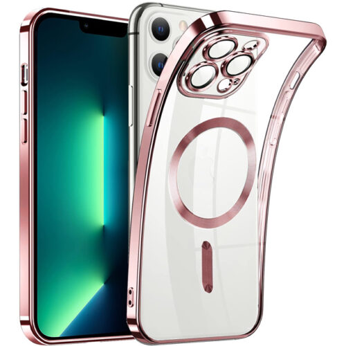 Θήκη Orso Magsafe Camera Protection Bare Look Rose Gold iPhone 13 Pro Max ΘΗΚΕΣ Orso