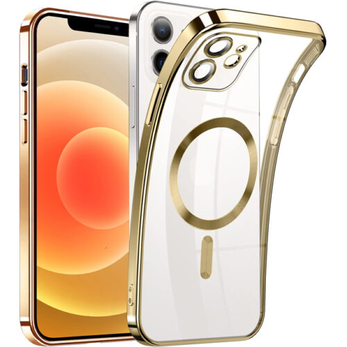Θήκη Orso Magsafe Camera Protection Bare Look Gold iPhone 12 ΘΗΚΕΣ Orso