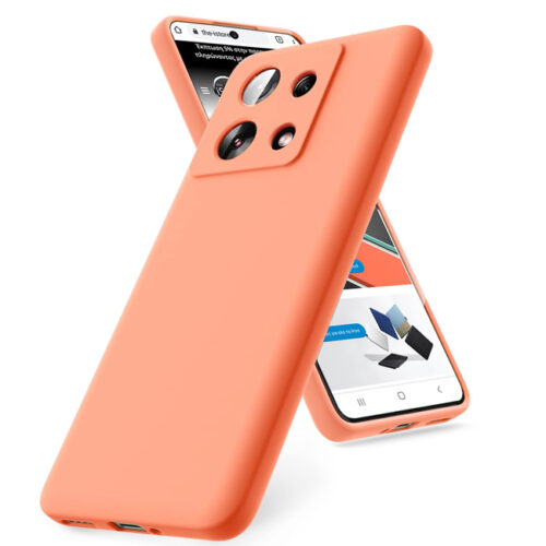 Θήκη Rubber Silk Coral Xiaomi Redmi Note 13 5G ΘΗΚΕΣ Orso