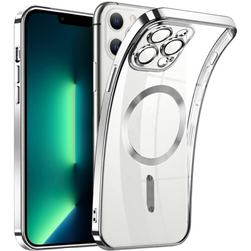 Θήκη Orso Magsafe Camera Protection Bare Look Silver iPhone 13 Pro Max ΘΗΚΕΣ Orso