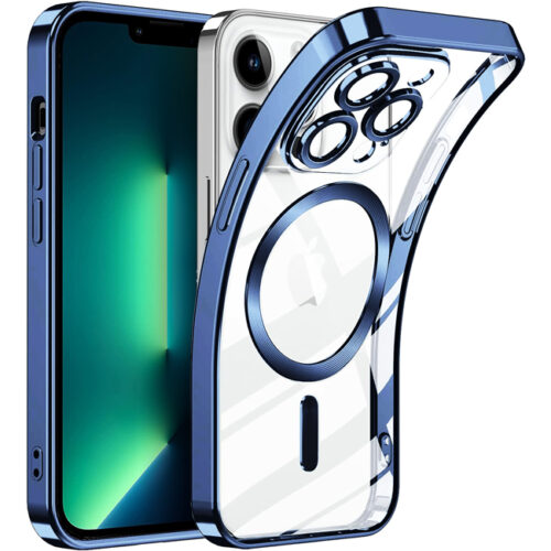 Θήκη Orso Magsafe Camera Protection Bare Look Blue iPhone 13 Pro Max ΘΗΚΕΣ Orso
