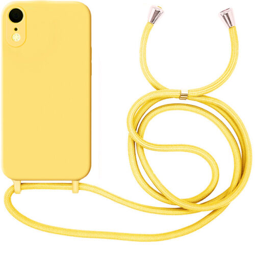 Θήκη Orso Cloud Κορδόνι Yellow iPhone XR ΘΗΚΕΣ Orso