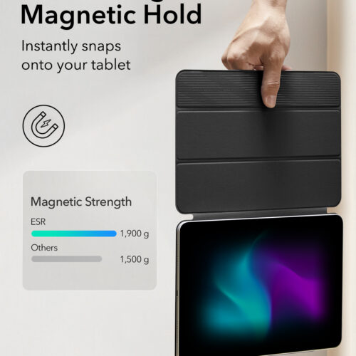 Θήκη ESR Rebound Magnetic with Clasp Black iPad Pro 13 2024 ΘΗΚΕΣ ESR