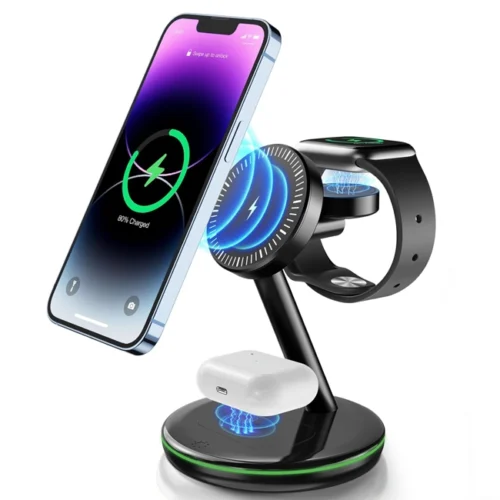 Siipro MagSafe Wireless Charging Dock 3in1 Black (SW-41B) APPLE WATCH SIIPRO