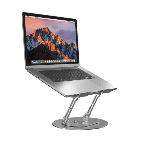 Βάση WiWU 360 Rotative Foldable Laptop Holder Stand Silver (S800) GADGETS WIWU