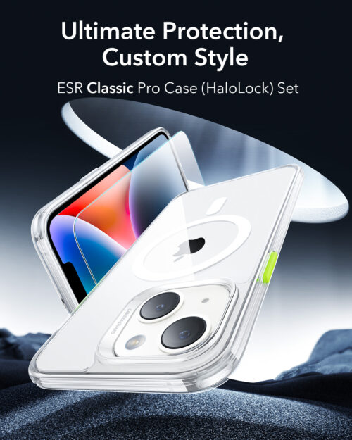 Full Protection Pro Set ESR Classic HaloLock MagSafe Clear iPhone 14/13 ΘΗΚΕΣ ESR