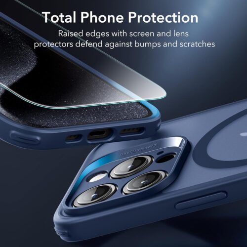 Full Protection Pro Set ESR Classic HaloLock MagSafe Frosted Blue iPhone 15 Pro Max ΘΗΚΕΣ ESR